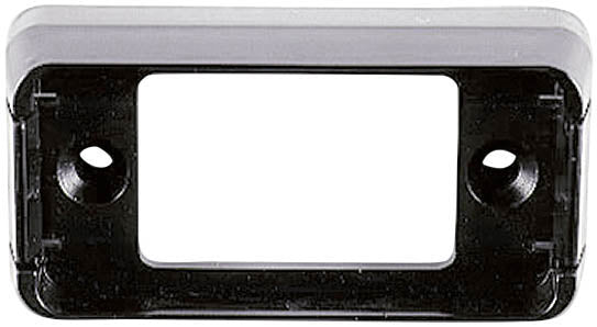 GRAY SURFACE MOUNT BRACKET-RECTANGULAR