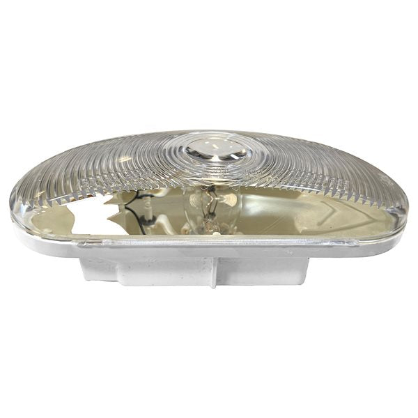 6" OVAL CLEAR MARKER LIGHT