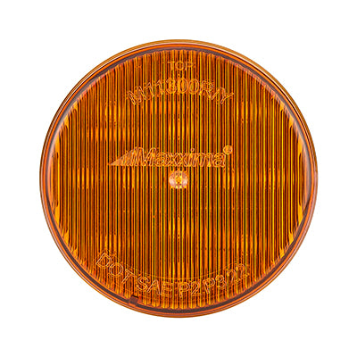 2-1/2" AMBER ROUND MARKER LIGHT