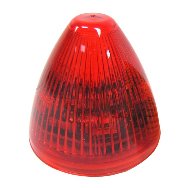 2" RED BEHIVE LED MARKER