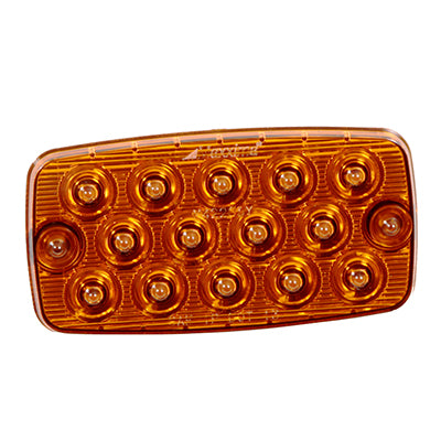 RECTANGLE AMBER PARK/REAR TURN LIGHT