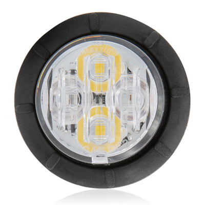 ROUND COMBO RED MARKER WITH RED AND WHITE FLASH