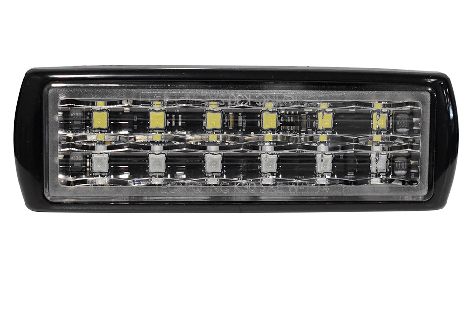 TECNIQ GRILL FLASHER LED PROGRAMMABLE CLEAR LENS