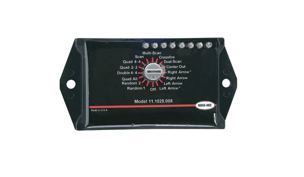 Micro-Rotary LED Switch with Multi-Output Flasher