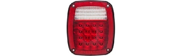 LED Universal Stop Turn Tail with Backup 3 Bolt Mount