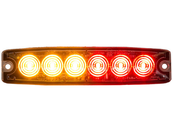 MST6 LOW PROFILE LED WARNING LIGHT