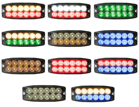 MST12 LOW PROFILE LED WARNING LIGHT