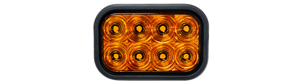5" Rectangular LED High Visibility STT