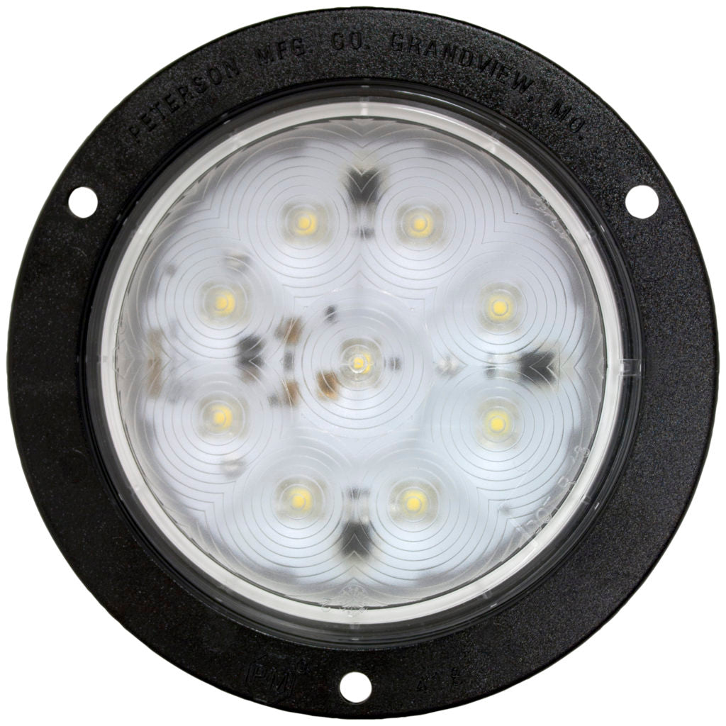 LED Work Light, Round, Flange-Mount, 4″
