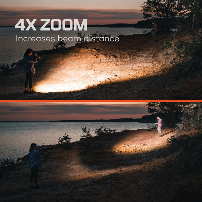 DAVINCI 8000 8,000 Lumen LED Rechargeable Flashlight & Power Bank