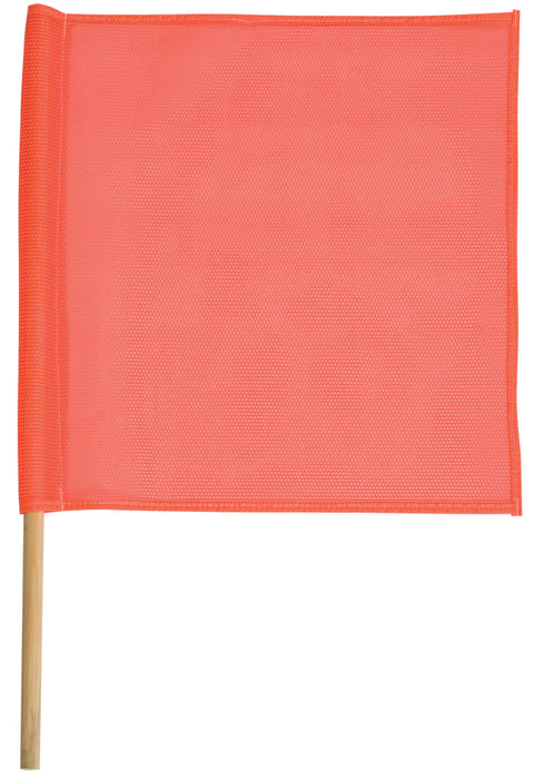 HEAVY DUTY 18X18 MESH SAFETY FLAG