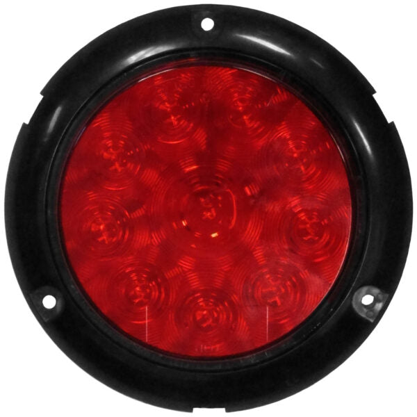 4" ROUND SURFACE MOUNT RED