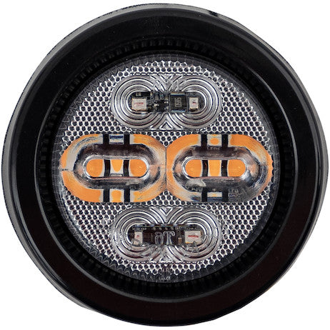 Class 1 Round Recessed Combination Marker/Strobe Lights