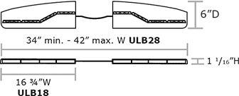 ULB28 Star Phantom® Lineum X™ Lightbars