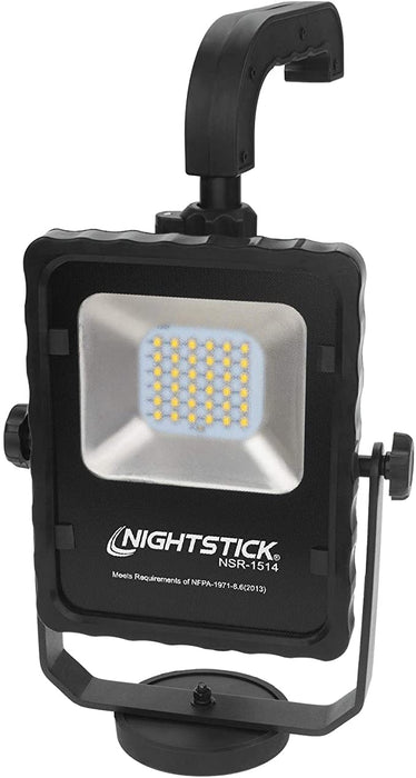 Nightstick NSR-1514 Rechargeable Led Area Light with Magnetic Baseblack