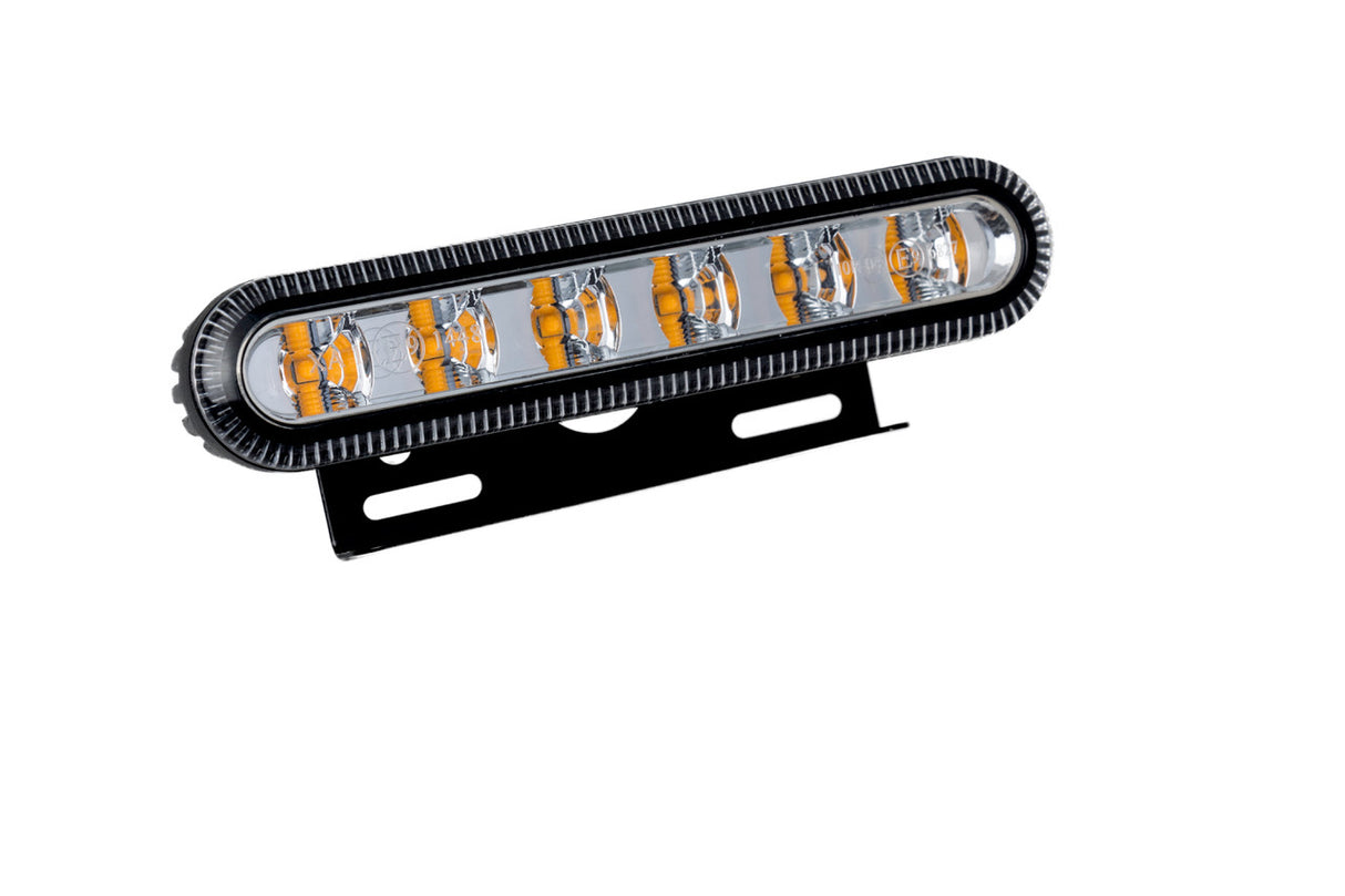 SAE CLASS-1 GRILL MOUNT STROBE LIGHT - SNAKE EYE LED WARNING