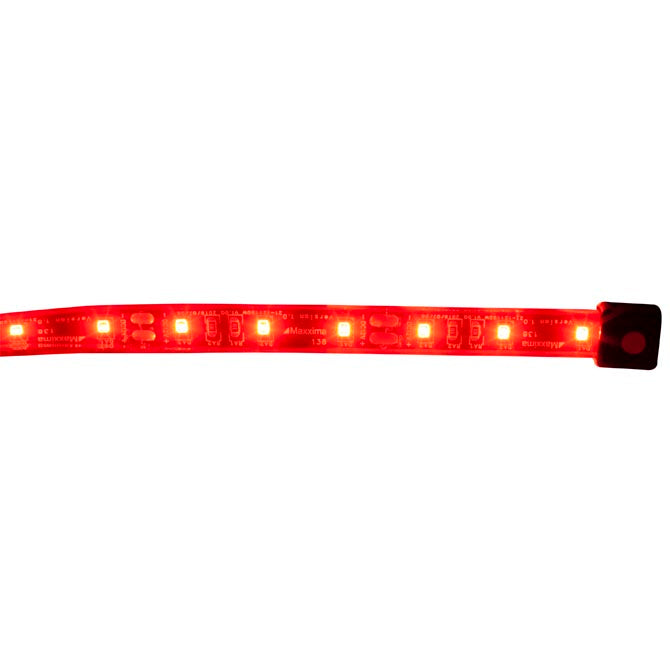 36" Silicone Flexible Adhesive Strip Light, Red