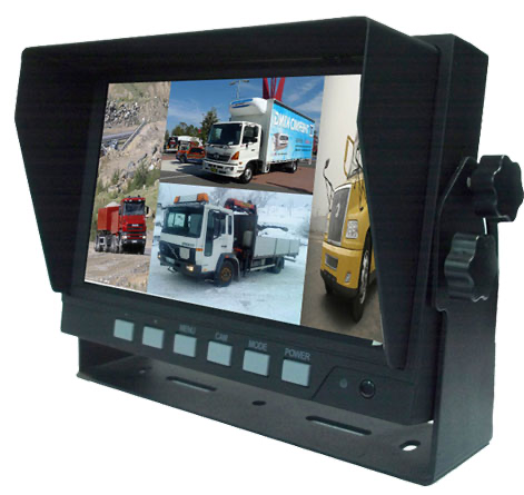 HEAVY DUTY WATERPROOF CAMERA AND MONITOR SYSTEM