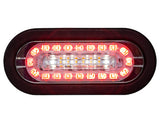 ECCO Combination Stop Turn Tail with Backup & Strobe/Oval & Round - Oval